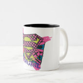 Supergirl X Zweifarbige Tasse (VorderseiteRechts)