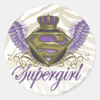 Supergirl Zebra Print