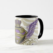 Supergirl Zebra Print Tasse (VorderseiteRechts)