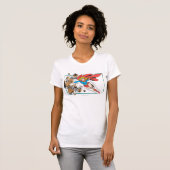 Supergirl zerstört Boulder T-Shirt (Vorne ganz)