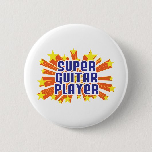 SuperGitarrist Button (Vorderseite)