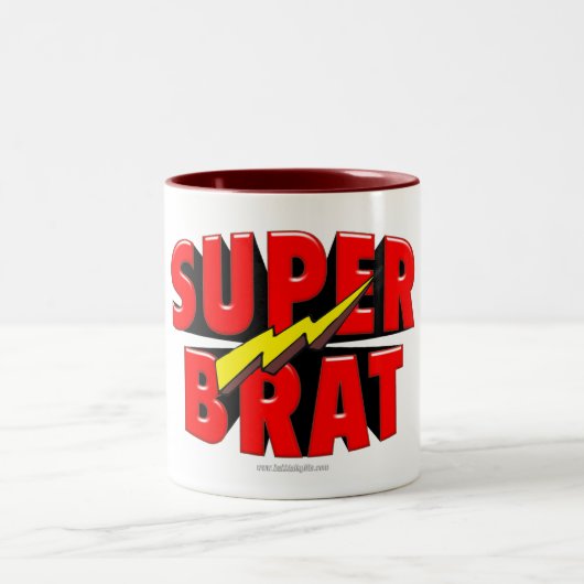 Supergör Zweifarbige Tasse (Mittel)