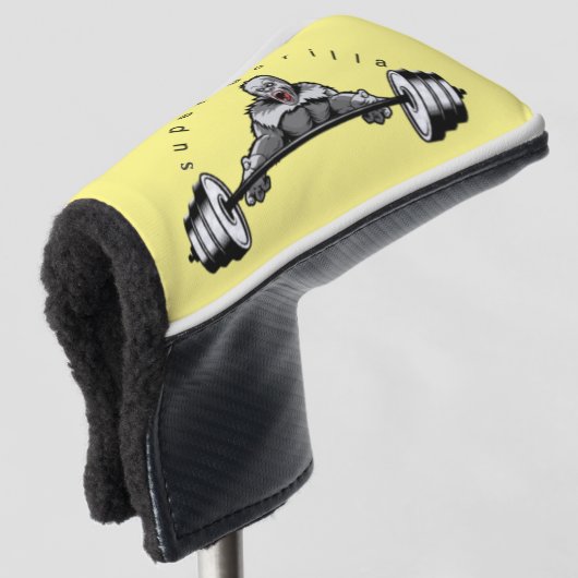 Supergorilla golf headcover (3/4 Vorderseite)