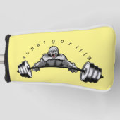 Supergorilla golf headcover (Vorderseite)