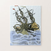 Supergrößen-Sushi Kraken gutes Puzzlespiel! Puzzle (Vertikal)