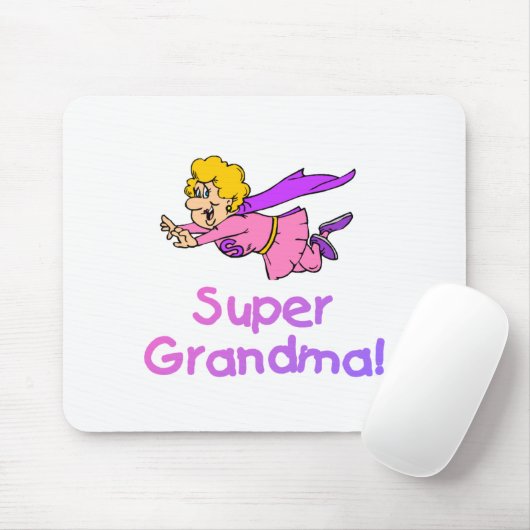 Supergroßmutter (Fliegen) Mousepad (Mit Mouse)