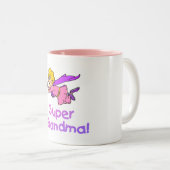 Supergroßmutter (Fliegen) Zweifarbige Tasse (VorderseiteRechts)