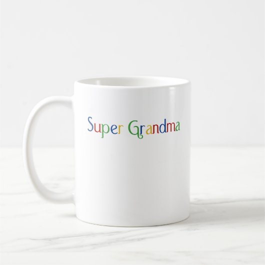 Supergroßmutter Kaffeetasse (Links)