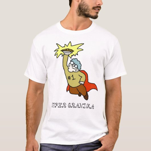 SUPERgroßmutter-Shirt T-Shirt (Vorderseite)