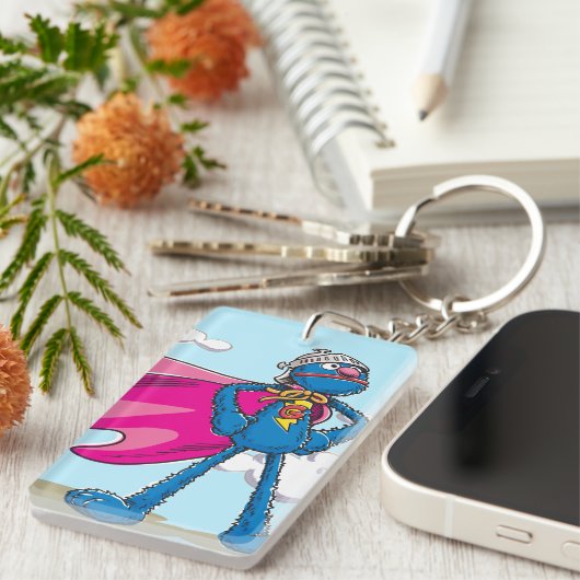 SuperGrover Schlüsselanhänger (Vorderseite rechts)