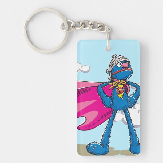 SuperGrover Schlüsselanhänger (Vorderseite)