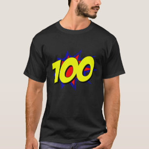 Superheld 100 Jahre alt Geburtstag T-Shirt