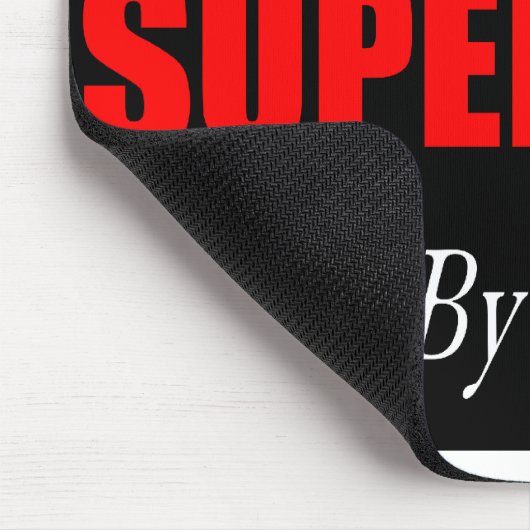 Superheld-Analytiker Mousepad (Ecke)
