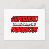 Superheld...Apotheker Postkarte (Vorderseite)