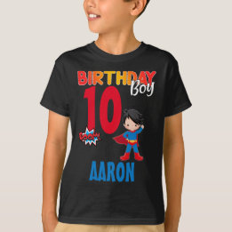 Superheld Birthday Boy Colorado T-Shirt