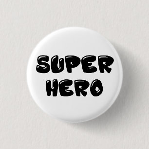 Superheld Button