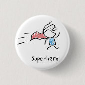 Superheld-Button Button (Vorderseite)