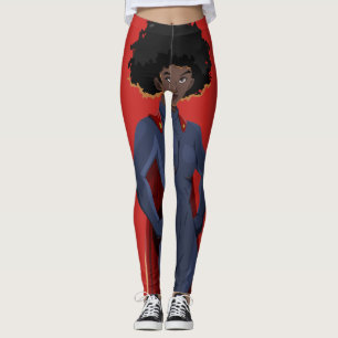 Superheld-Dame Leggings