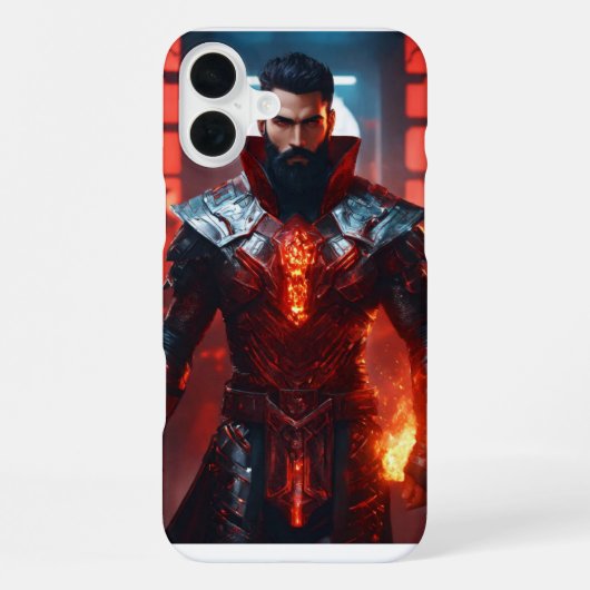 "Superheld des Lichts: iPhone-Hülle" iPhone Hülle (Rückseite)