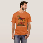 SUPERHELD dunkel T-Shirt (Vorne ganz)