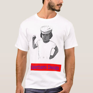 Superheld-Entwurf T-Shirt
