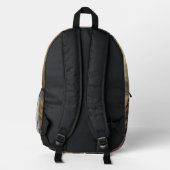 SUPERHELD - FANTASY SCI-FI BEDRUCKTER RUCKSACK (Rückseite)