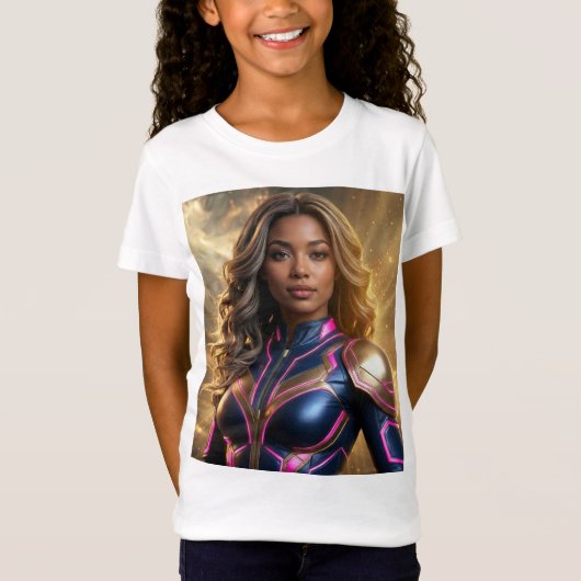 SUPERHELD - FANTASY SCI-FI T-Shirt (Vorderseite)
