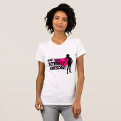 Superheld-Frauen-Power T-Shirt (Vorne ganz)