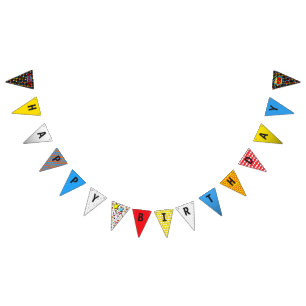 Superheld Happy Birthday Banner