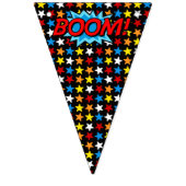 Superheld Happy Birthday Banner (Erste Fahne)