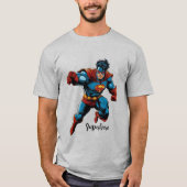 Superheld-Hemd T-Shirt (Vorderseite)