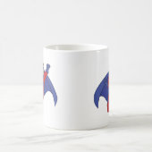 Superheld-Illustration Kaffeetasse (Mittel)