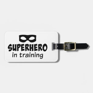 Superheld im Training Gepäckanhänger