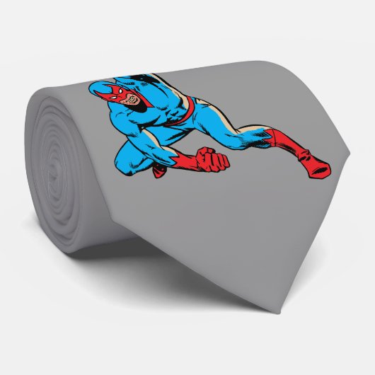 Superheld in Action Gear! Krawatte (Gerollt)