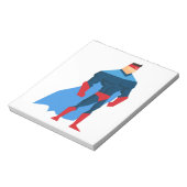 Superheld in Aktion Notizblock (Rotiert)