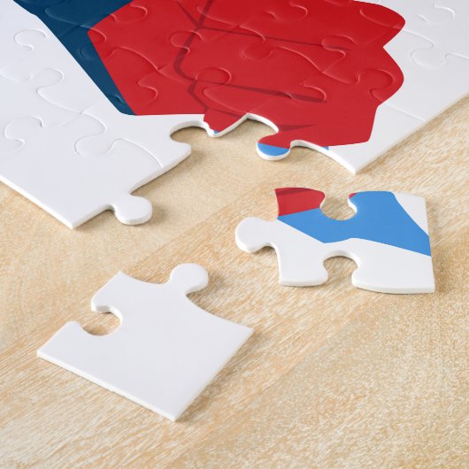 Superheld in der Aktion Puzzle (Seite)