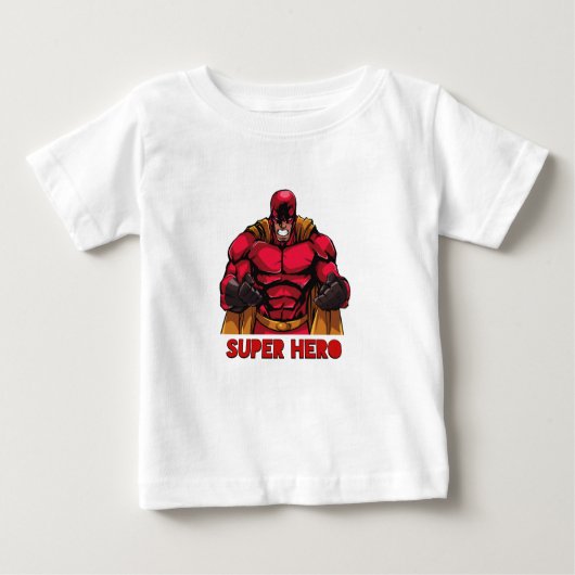 Superheld in der Ausbildung Baby T-shirt (Vorderseite)