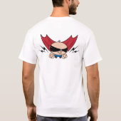 Superheld in Training Dark T - Shirt (Rückseite)