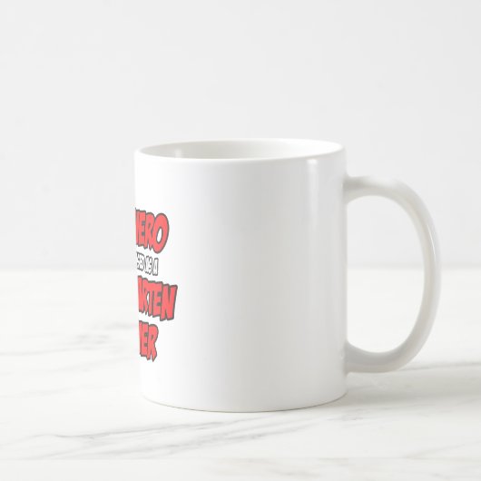 Superheld... Kindergartenlehrer Kaffeetasse (Rechts)