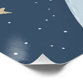 Superheld Kinderzimmer Print, Bunny Wall Art Kinde Poster (Ecke)