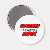 Superheld... Krankenschwester Magnet (Vorderseite/Rückseite)