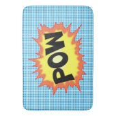 Superheld-Kriegsgefangen! Explosions-Badematte Badematte (Vorderseite Vertikal)