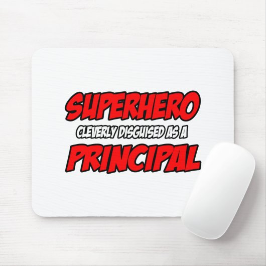 Superheld Mousepad (Mit Mouse)