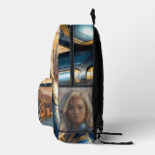 SUPERHELD - NEW YORK BEDRUCKTER RUCKSACK (Rechts)