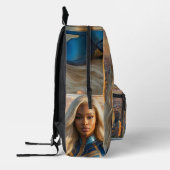 SUPERHELD - NEW YORK BEDRUCKTER RUCKSACK (Links)