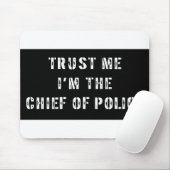 Superheld-Polizeichef Mousepad (Mit Mouse)