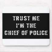 Superheld-Polizeichef Mousepad (Vorne)