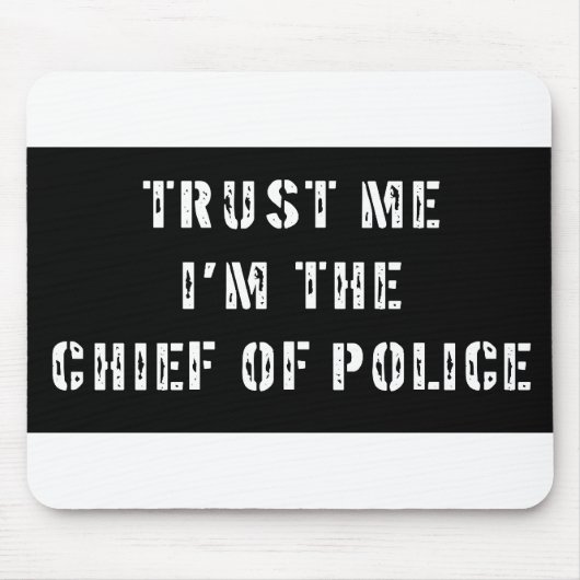 Superheld-Polizeichef Mousepad (Vorne)