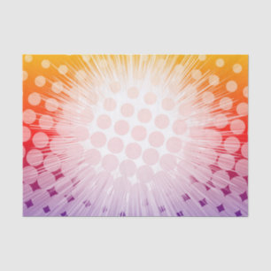 Superheld-Pop-Kunst lila Seidenpapier