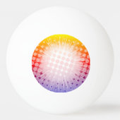 Superheld-Pop-Kunst lila Tischtennisball (Vorderseite)